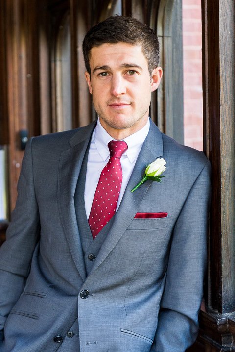 Stanhill Court Wedding Photographer - Portrait of the groom